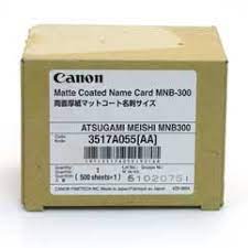 Canon - 3517A055AA - 270gsm Matt White Double Sided Business Cards (500 per Pack) - £23-99 plus VAT - Back in Stock!
