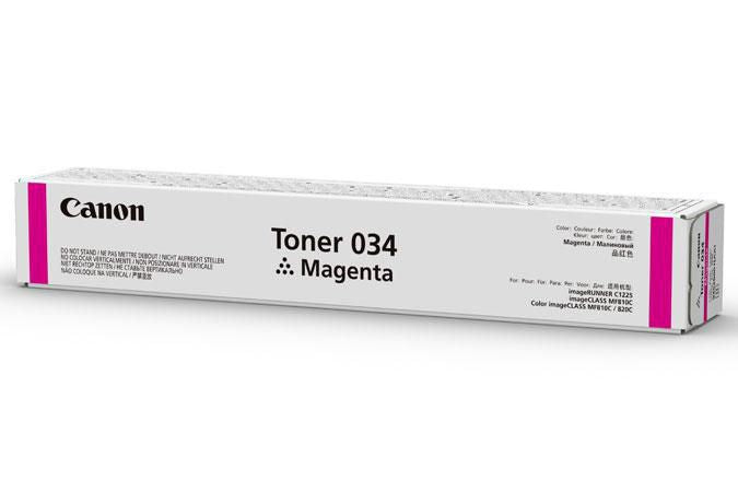 Canon - 9452B001 - 034 - Magenta Toner Cartridge (7300 Copies) - £189-00 plus VAT - ETA 7 Day Leadtime