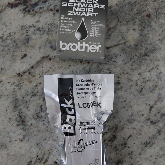 Brother - LC50BK - LC-50BK - 11323 - Black Out of Date Ink Tank - £7-99 plus VAT - In Stock 1 to 2 Day Leadtime