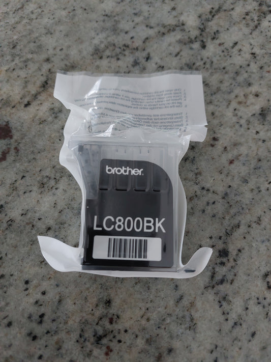 Brother - LC-800BK - LC800BK - Original Brother Out of Date Black Ink Cartridge - £9-99 plus VAT - In Stock 1 to 2 Day Leadtime