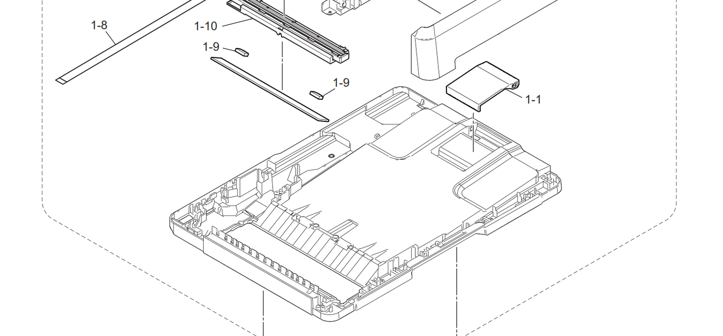 Brother - D001RA004 - ADF Document Stopper - £29-99 plus VAT - ETA 7 to 10 Day Leadtime