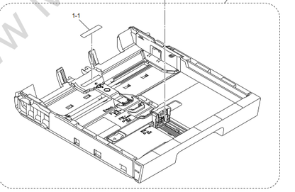 Brother - D009NW002 - Replacement New & Original White A4 Paper Cassette Tray - £34-99 plus VAT - ETA 10 to 14 Day Leadtime