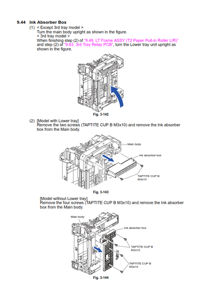 Brother - D002X8001 - D01LPC001 - Ink Absorber Box - £25-99 plus VAT - Back in Stock!