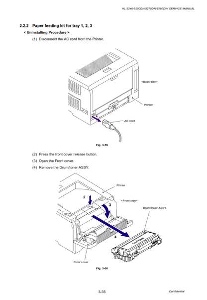 Brother - D008GE001 - Paper Feed Kit inc Pickup Roller, Separation Pad & Spring - £19-99 plus VAT - Back in Stock!