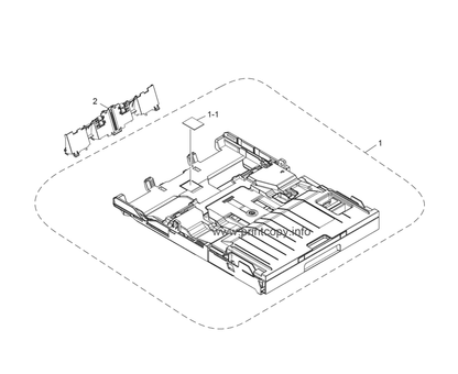 Brother - D00T8A030 - New & Original A4 Paper Cassette Tray inc Slide Out Paper Exit Tray - £35-00 plus VAT - ETA 10 to 14 Day Leadtime