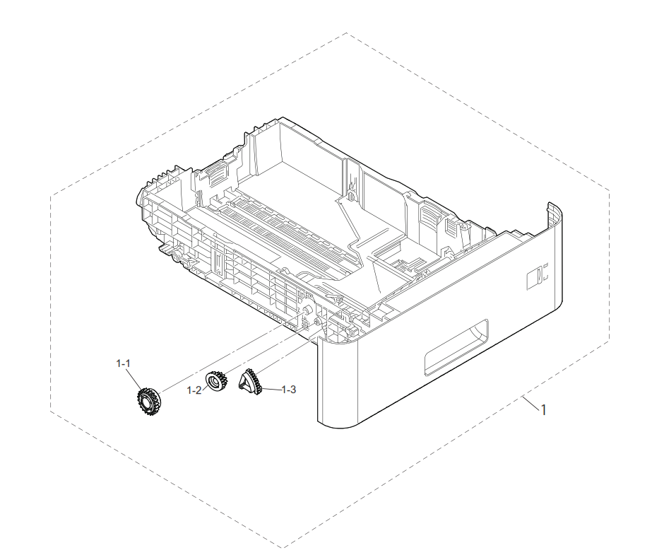 Brother - D01523001 - Replacement New & Original A4 Paper Cassette Tray - £89-99 plus VAT - Back in Stock!