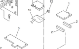 Brother - D01HFA001 - D002UP001 - Small Ink Absorber Felt - Fits Underneath Maintenance Unit - £11-00 plus VAT - ETA 10 to 14 Day Leadtime