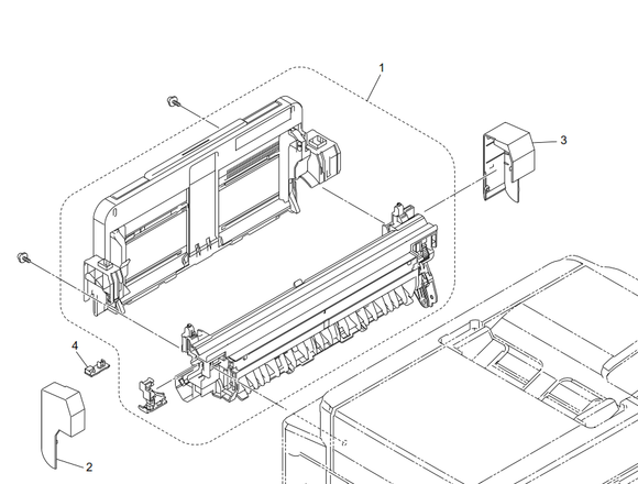 Brother - D02CZY002 - Replacement Light Grey MP Multipurpose Paper Tray - £25-99 plus VAT - ETA 7 to 10 Day Leadtime