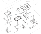 Brother - D033RN001 - D00CXC001 - New & Original Complete 3.7" Inch Control Panel Assembly - £119-99 plus VAT - ETA 7 to 10 Day Leadtime