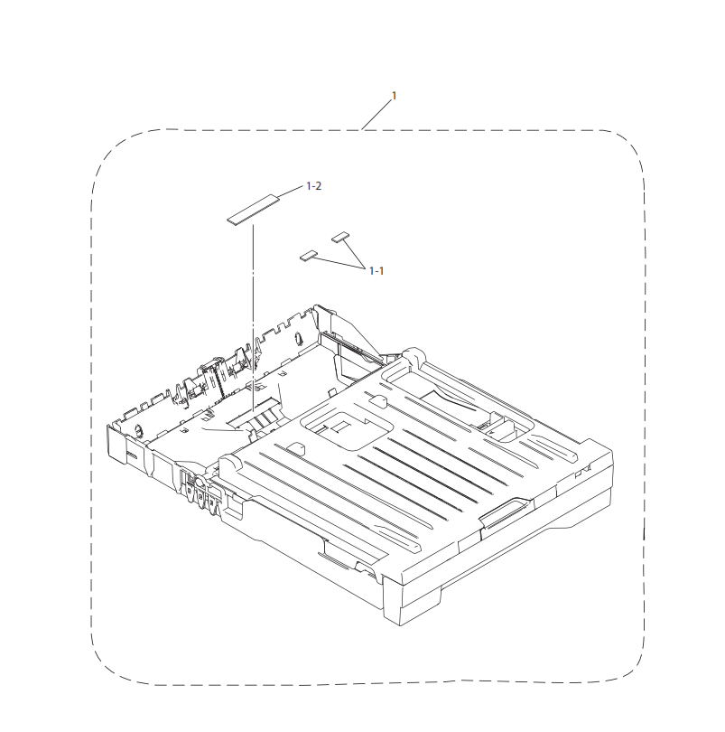 Brother - LED275001 - Separation Pad Assy (Fits in Various Paper Trays) - £18-99 plus VAT - ETA 7 Day Leadtime