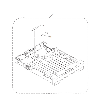 Brother - LED275001 - Separation Pad Assy (Fits in Various Paper Trays) - £18-99 plus VAT - ETA 7 Day Leadtime