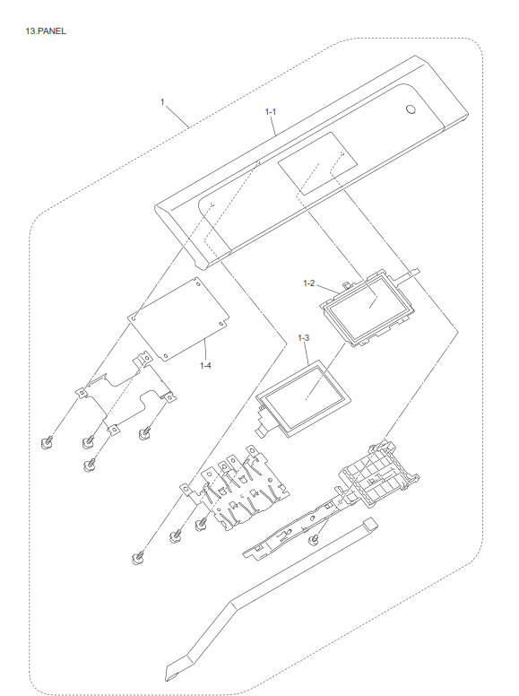 Brother - LEF083001 - Replacement Touch Screen Panel - £49-00 plus VAT - Back in Stock!