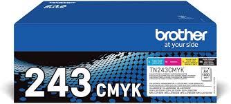 Brother - TN243CMYK - TN-243CMYK - New & Original Colour Toner Value (CMYK - 1000 Copies Each) - £167-00 plus VAT - Back on Stock