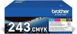 Brother - TN243CMYK - TN-243CMYK - New & Original Colour Toner Value (CMYK - 1000 Copies Each) - £167-00 plus VAT - Back on Stock