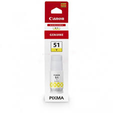 Canon - GI-51Y - 4548C001 - GI51Y - Yellow Ink Bottle - £8-99 plus VAT - Back in Stock!