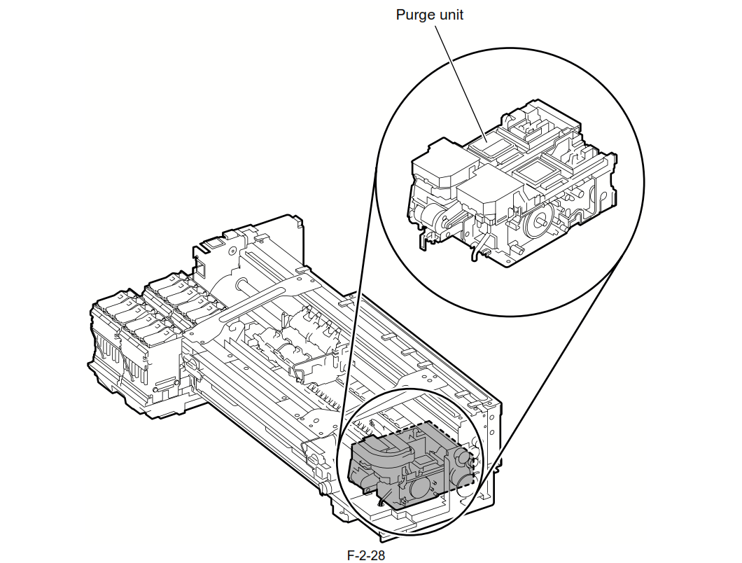 Canon - QM4-8427 - New & Original Replacement Purge Unit - £269-99 plus VAT - ETA 14 Day Leadtime