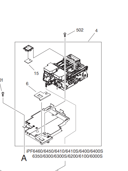 Canon - QM4-8427 - New & Original Replacement Purge Unit - £269-99 plus VAT - ETA 14 Day Leadtime