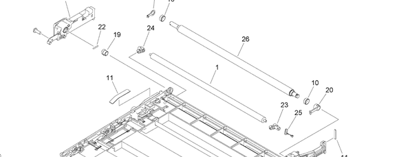 Canon - FE8-7188 - FE3-0978 - New & Original 2nd Transfer Roller - £39-99 plus VAT - ETA 7 Day Leadtime