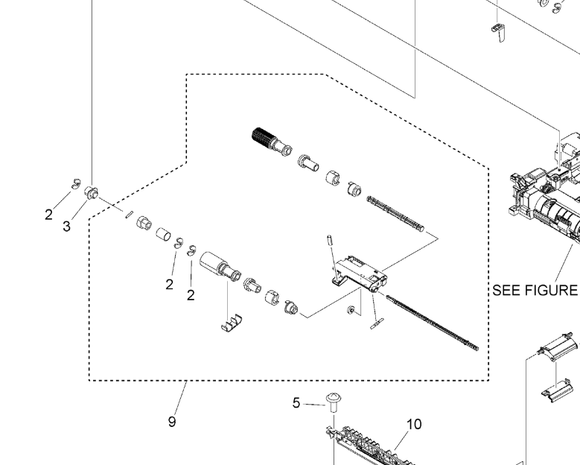 Canon - FM2-C293 - New & Original Single Pass ADF Separation Roller - £49-99 plus VAT - ETA 7 Day Leadtime