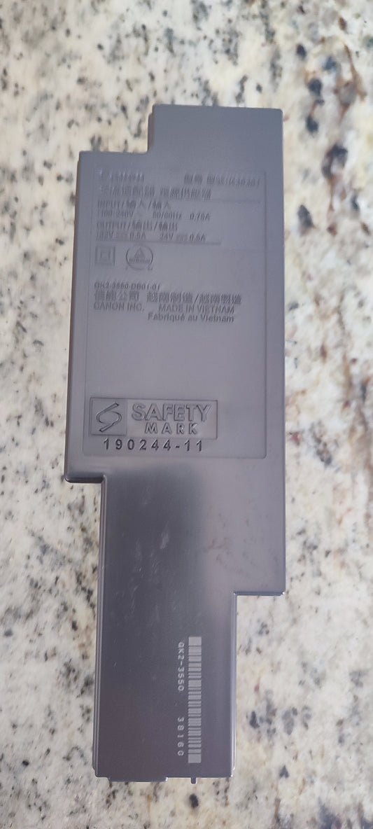 Canon - QK2-3550 - K30381 - Original Worldwide 100-240v Power Supply - £46-99 plus VAT - Back in Stock!