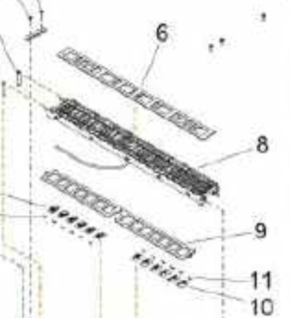 Canon - QL2-7411 - Upper Duct Ink Absorber Pad for Platen Unit - £29-99 plus VAT - ETA 14 Day Leadtime