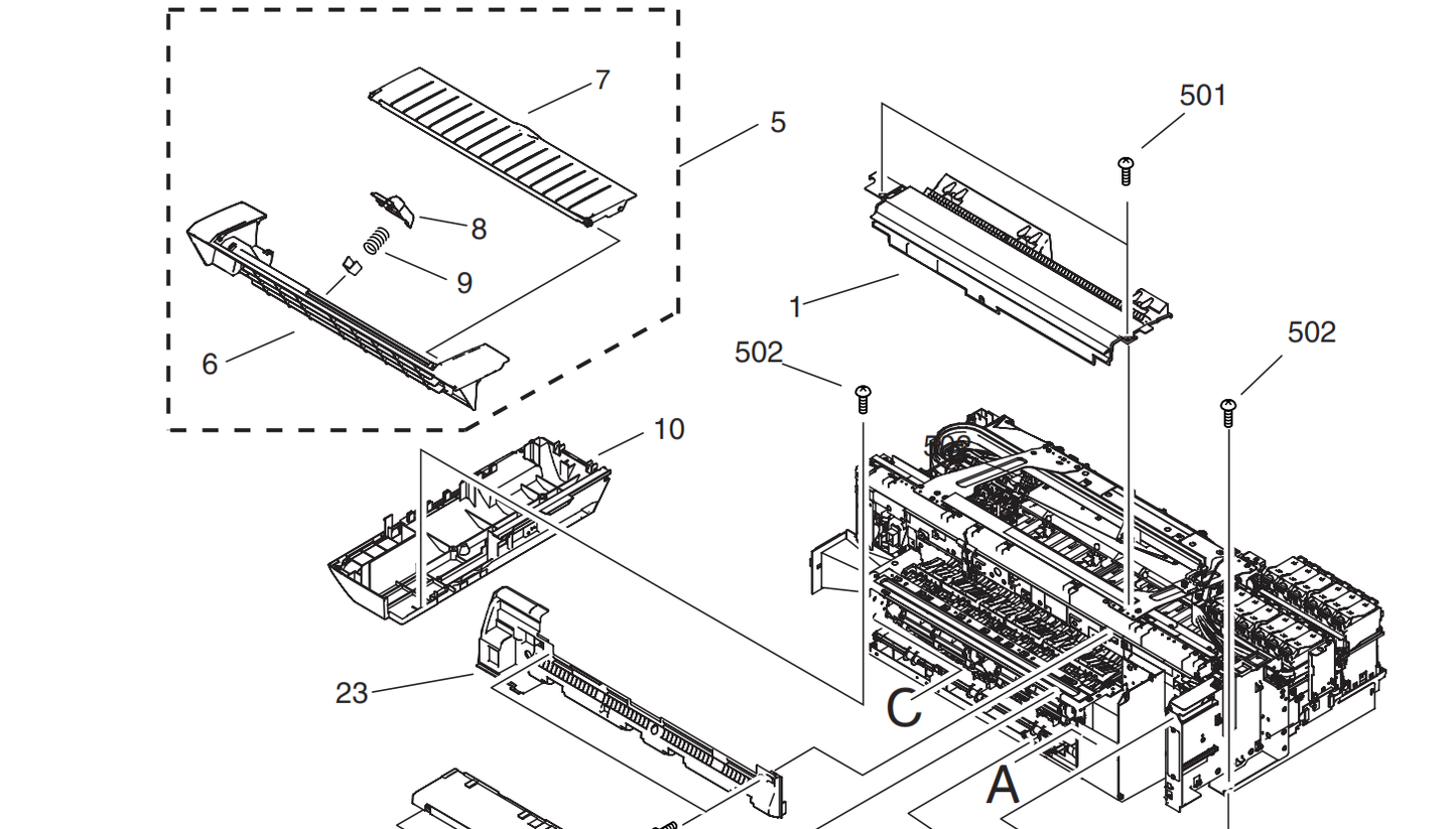 Canon - QM3-0577 - Manual Feed Tray Unit - £37-99 plus VAT - ETA 7 Day Leadtime