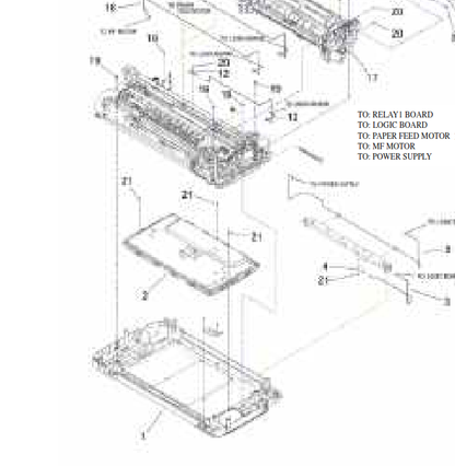 Canon - QM4-1949 - New & Original Ink Absorber Unit inc Ink Absorber Kit - £33-50 plus VAT - Back in Stock!