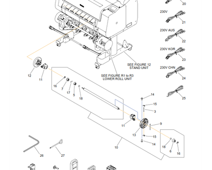 Canon - QM4-4296 - 3" Inch Spool Attachment Unit - £19-99 plus VAT - ETA 7 Day Leadtime