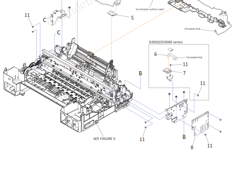 Canon - QM5-0533 - New & Original Main Logic Board - £49-99 plus VAT - ETA 7 Day Leadtime