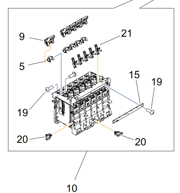 Canon - QM5-0914 - New & Original Replacement Purge Unit - £329-99 plus VAT - ETA 14 Day Leadtime