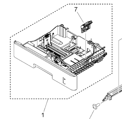 Canon - RM2-0064 - New & Original Paper Separation Roller fits in Paper Cassette Tray - £17-99 plus VAT - Back in Stock!