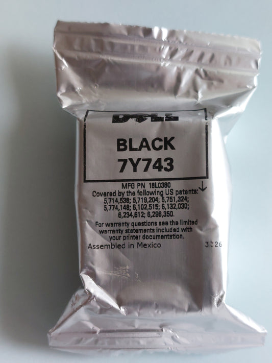 Dell - 7Y743 - 310-3540- Standard Capacity Black Ink Cartridge - £31-00 plus VAT - In Stock 1 to 2 Day Leadtime