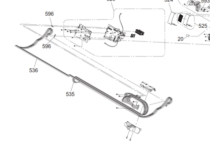 Epson - 1504182 - Right Ink Supply Tube Assembly B - £115-00 plus VAT - ETA 14 to 21 Day Leadtime