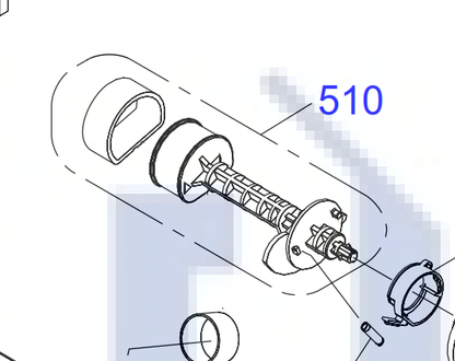 Epson - 1573559 - 1569314 - LD Roller Shaft - £17-99 plus VAT - ETA 14 to 21 Day Leadtime