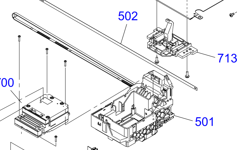 Epson - 1615454 - Carriage Assembly inc Carriage Drive Belt - £64-99 plus VAT - ETA 14 to 21 Day Leadtime