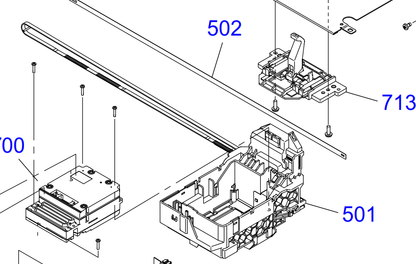 Epson - 1615454 - Carriage Assembly inc Carriage Drive Belt - £64-99 plus VAT - ETA 14 to 21 Day Leadtime
