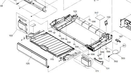 Epson - 1665117 - Front Fold Down Cover for Paper Output Stacker Tray & Manual Input Tray - £45-00 plus VAT - ETA 14 to 21 Day Leadtime