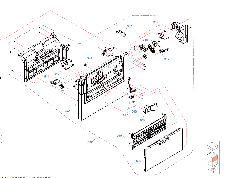 Epson - 1723634 - 1807792 - MP Multipurpose Tray Paper Support Assembly - £99-50 plus VAT - ETA - 14 to 21 Day Leadtmie