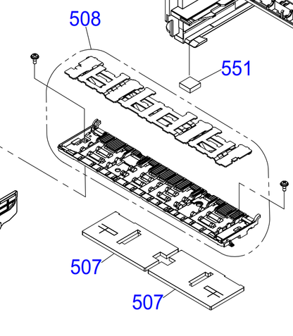 Epson - 1743613 & 1717908 - Front Paper Guide Kit inc 2 x Lower Ink Absorber Pads - £32-99 plus VAT - Back in Stock!