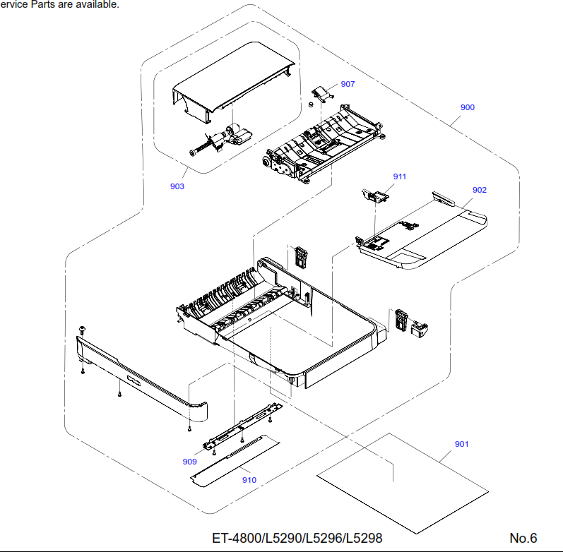 Epson - 1752863 - ADF Paper Input Support Tray - £19-99 plus VAT - ETA 14 to 21 Day Leadtime