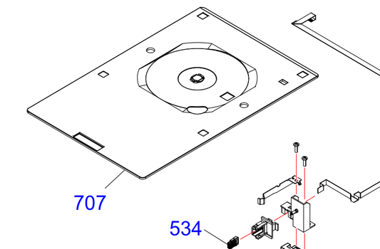 Epson - 1861623 - 1807109 - CD-R Tray - £18-99 plus VAT - ETA 14 to 21 Day Leadtime