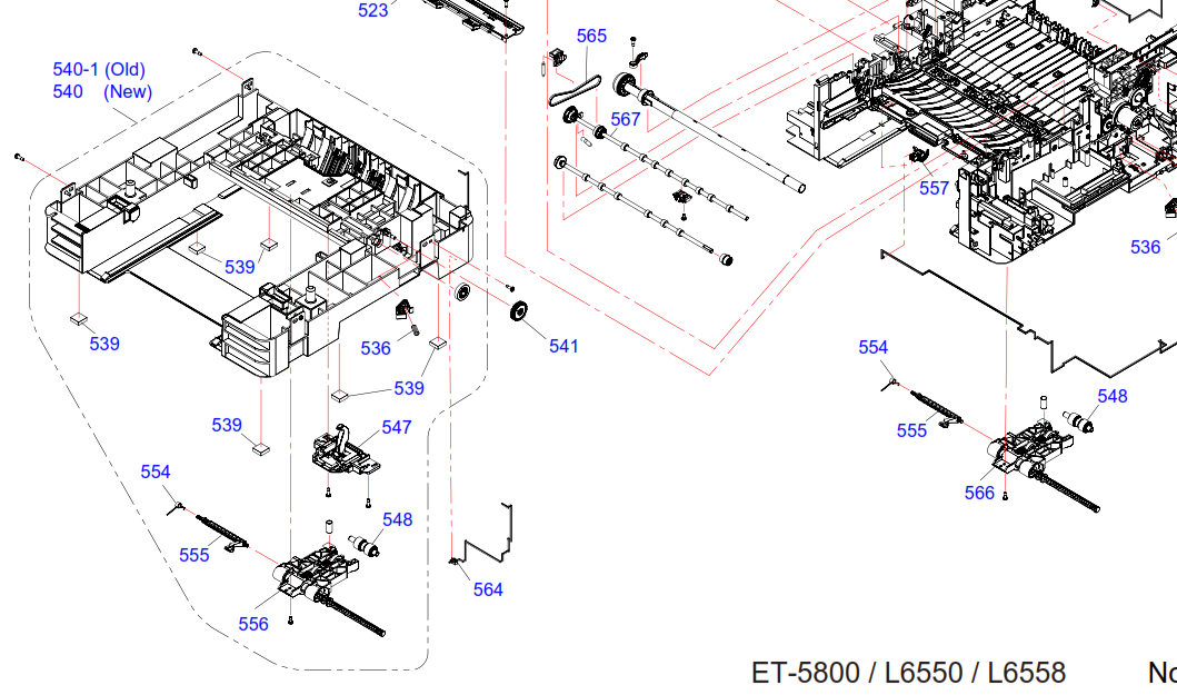 Epson - 1821117 - Upper Paper Pickup Assembly - £39-99 plus VAT - ETA 21 Day Leadtime