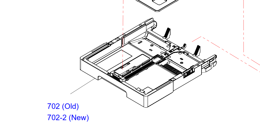 Epson - 1827728 - Replacement Black Upper Paper Cassette Tray - £49-99 plus VAT - ETA 14 to 21 Day Leadtime