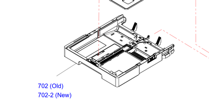 Epson - 1827728 - Replacement Black Upper Paper Cassette Tray - £49-99 plus VAT - ETA 14 to 21 Day Leadtime