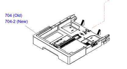Epson - 1827729 - Replacement White 2nd Bin Paper Cassette Tray - £49-99 plus VAT - ETA 14 to 21 Day Leadtime