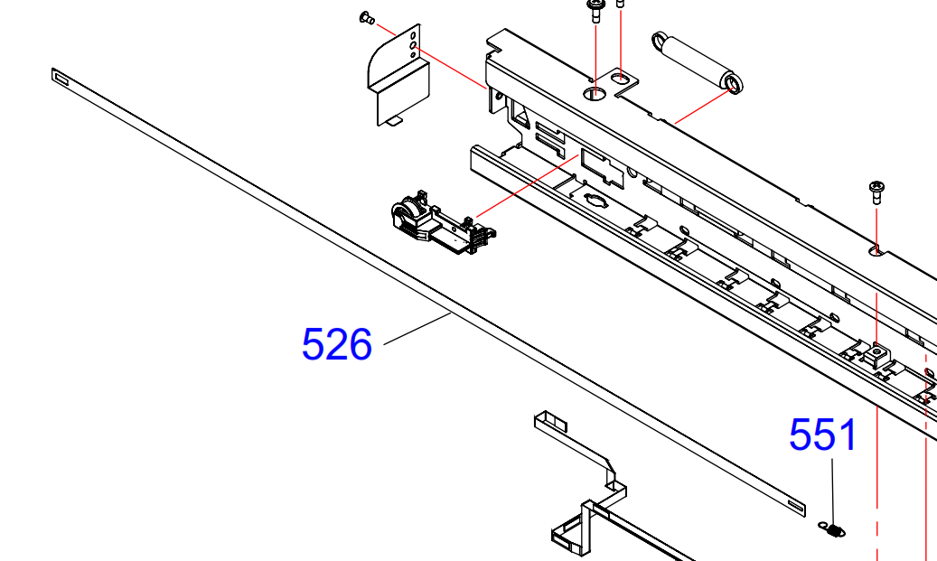 Epson - 1829778 - CR (Carriage Return) Scale / Encoder Strip - £19-99 plus VAT - ETA 14 to 21 Day Leadtime