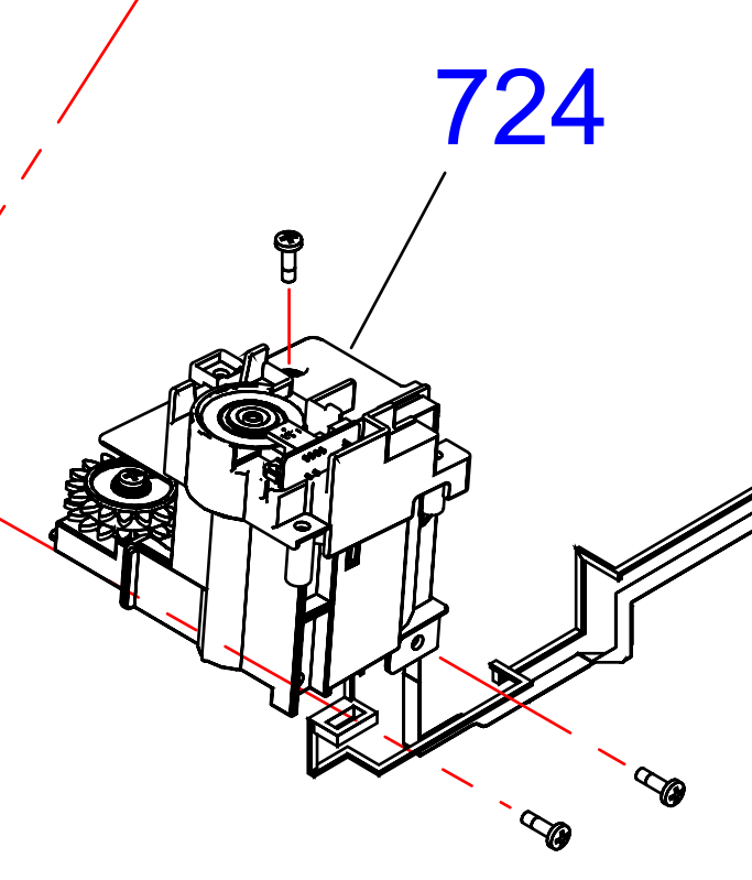 Epson - 1855209 - Paper Output Stacker Drive Assembly - £49-99 plus VAT - ETA 14 to 21 Day Leadtime