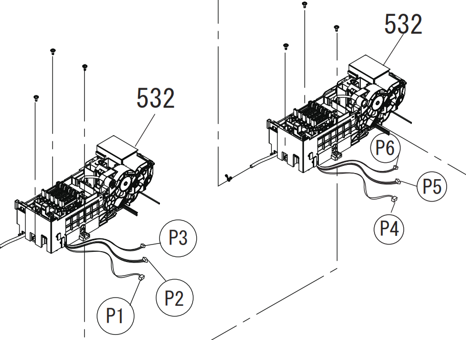 Epson - 1860432 - 1834254 - Pump Cap Assembly (2 per Printer) - £199-99 plus VAT each - ETA 14 to 21 Day Leadtime