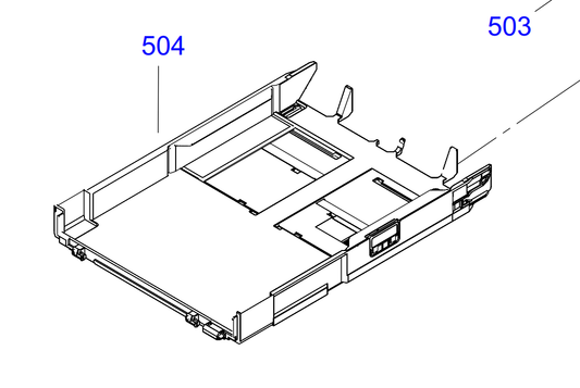 Epson - 1861359 - 1940854 - New & Original Replacement White Paper Cassette Tray & Front Cover - £34-99 plus VAT - Back in Stock!