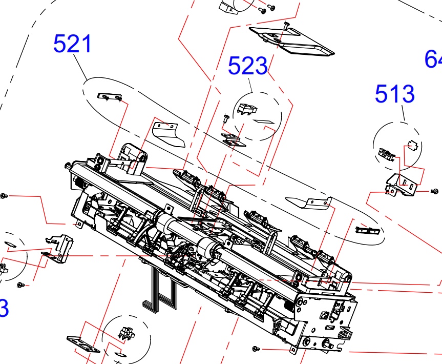 Epson - 1913243 - 1853327 - Fin Sheet for the Middle Tray EG Assembly - £18-99 plus VAT - ETA 14 to 21 Day Leadtime